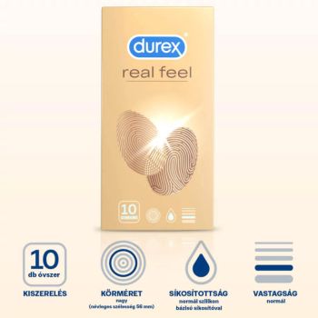 Durex Prezerwatywa RealFeel (10 sztuk)