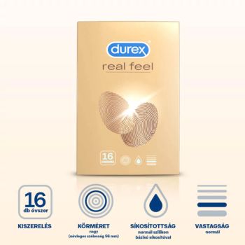 Durex Prezerwatywy RealFeel (16 sztuk)