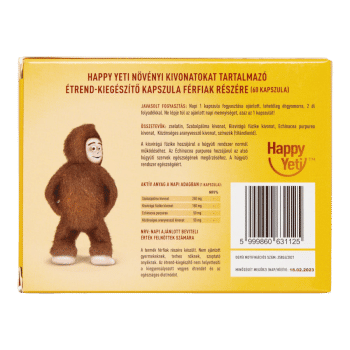 Happy Yeti prosztata - 30db kapszula