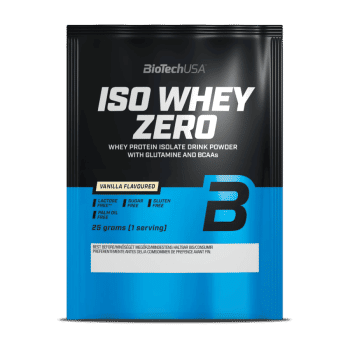 Iso Whey Zero bez laktozy - waniliowy - 25g - BioTech USA