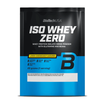 Iso Whey Zero bez laktozy - sernik cytrynowy - 25g - BioTech USA