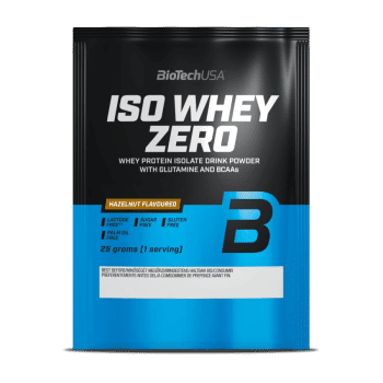 Iso Whey Zero laktózmentes - mogyoró - 25g - BioTech USA