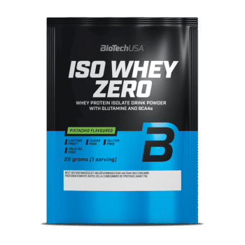 Iso Whey Zero bez laktozy - pistacjowy - 25g - BioTech USA