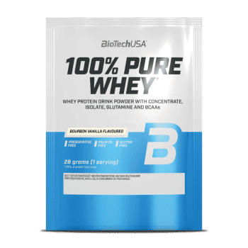 100% Pure Whey białko serwatkowe w proszku - burbońska wanilia - 28g - BioTech USA