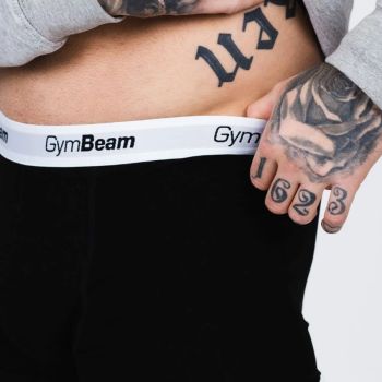 Essentials 3Pack fekete boxeralsó - (L) - GymBeam