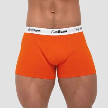 Essentials 3Pack narancssárga boxeralsó - (XL) - GymBeam
