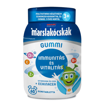 Marslakócskák Gummi Echinaceával - multivitamin echinacea kivonattal és cinkkel - 60 gumitabletta