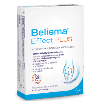 Beliema Effect Plus hüvelytabletta 7 db