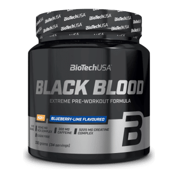 Black Blood NOX+ 330g jagodowo-cytrynowy - BioTech USA