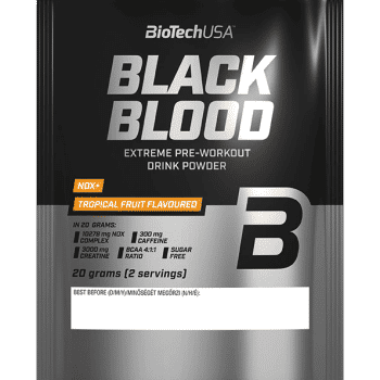Black Blood NOX+ 20g owoce tropikalne - BioTech USA