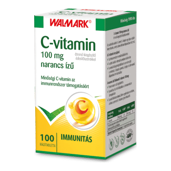 Walmark C-Vitamin 100 mg narancs ízű rágótabletta 100 db