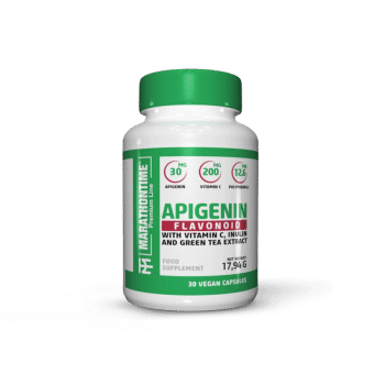 Apigenín s vitamínom C, inulínom a extraktom zo zeleného čaju - 30 kapsúl - Marathontime
