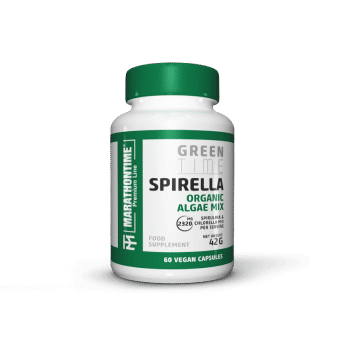 Spirella - Spirulina i Chlorella Superfood Algae Capsules - Kapsułki z algami. Marathontime