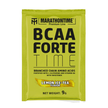 BCAA Forte Time 9 g - mrożona herbata cytrynowa - Marathontime