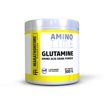 100% Glutamina - 300 g - niearomatyzowana - Marathontime