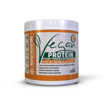 Prémium Vegán protein 300 g - sós karamell - Marathontime