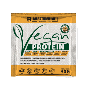 Veganes Premium-Protein 30 g - Vanille - Marathontime