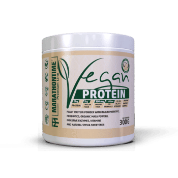 Premium Veganes Protein - weiße Schokolade Kokosnuss 300 g - Marathontime