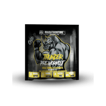 THUNDER Pre-Workout Energizer przedtreningowy 14 g - waniliowa cola - Marathontime