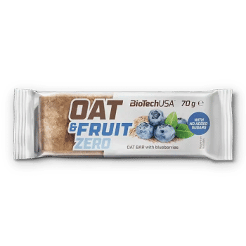 OAT & FRUIT ZERO - áfonya - 70g - BioTech USA