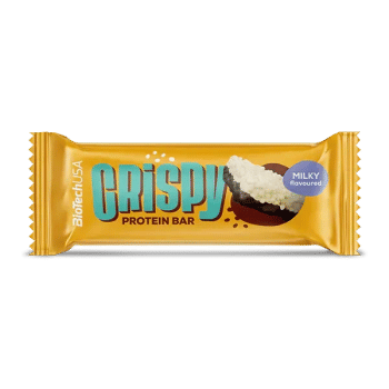 Baton proteinowy Crispy Protein Bar - nabiał - 40g - BioTech USA