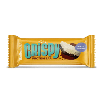 Crispy Protein Bar fehérjeszelet - tejes - 40g - BioTech USA