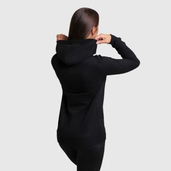 PRO Hoodie schwarz Damen Sweatshirt - (M) - GymBeam