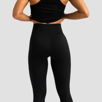Limitless magas derekú női leggings fekete (XL) - GymBeam