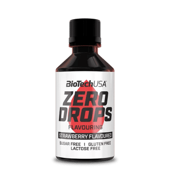 Zero Drops - 50ml - truskawka - BioTech USA