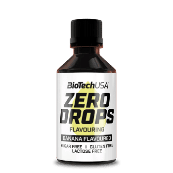 Zero Drops - 50ml - bananowy - BioTech USA