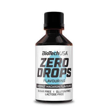 Zero Drops - 50ml - kókusz macaron - BioTech USA