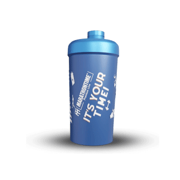 Shaker niebieski 700 ml - sportowy - Marathontime