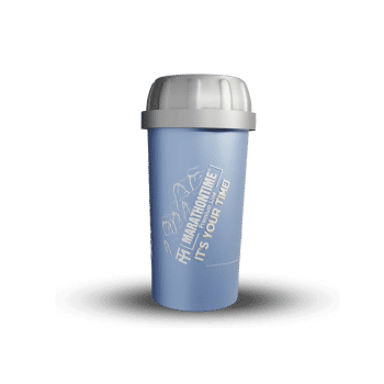 Shaker kék - ezüst 350 ml - The Nature - Marathontime