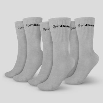 3/4 Socks 3Pack skarpetki szare - (M/L) - Skarpety 3/4. GymBeam