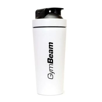 Shaker Steel White 750 ml - GymBeam