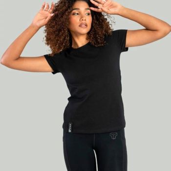 Essential Black női póló - (M) - STRIX