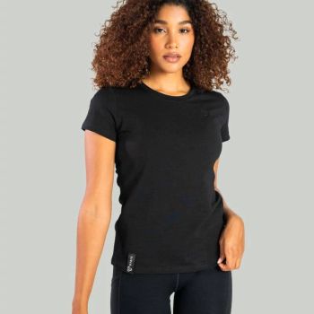 Essential Black női póló - (M) - STRIX