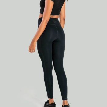 Essential Black női croptop haspóló - (M) - STRIX