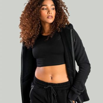 Nova Black női kapucnis pulóver - (M) - STRIX