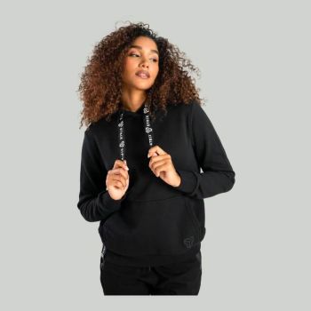 Aster Black női kapucnis pulóver - (M) - STRIX