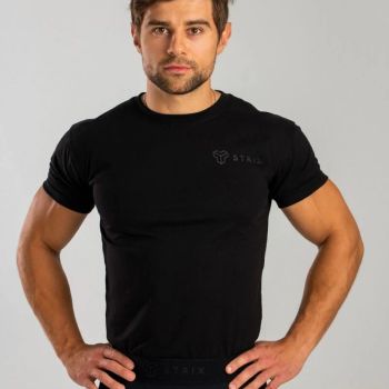 Czarna koszulka Essential - (XL) STRIX