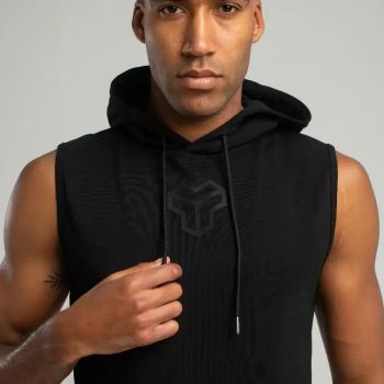 Essential Black kapucnis atléta - (XL) - STRIX