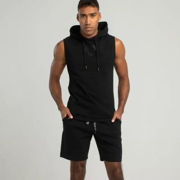 Essential Black kapucnis atléta - (XL) - STRIX