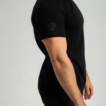 Czarny t-shirt Aster I - (XL) - Koszulka na ramiączkach STRIX