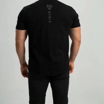 Czarny t-shirt Aster II - (M) - STRIX