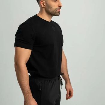 Czarna koszulka Aster II - (XL) - STRIX