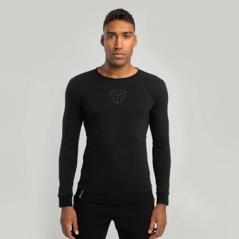 Essential Black hosszúujjú póló - (XL) - STRIX