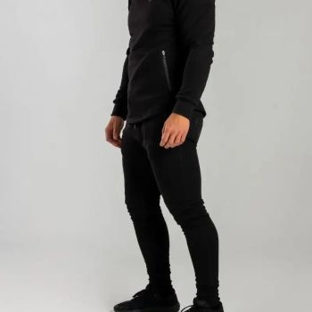 Essential Black kapucnis pulóver - (XL) - STRIX