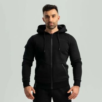 Nova Zip Up Black kapucnis pulóver - (L) - STRIX
