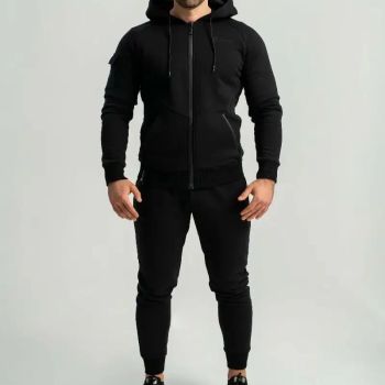 Nova Zip Up Black kapucnis pulóver - (L) - STRIX